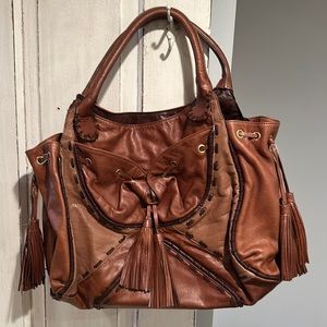 Bebe leather purse